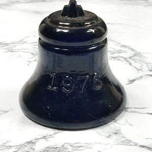 Degenhart Liberty Bell Bicentennial Paperweight Trinket Vintage
